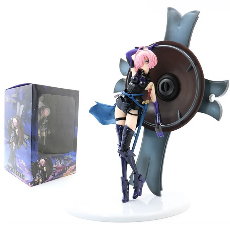  Mash Kyrielight Demi-Servant Fate Grand Order Matthew Kyrielite Fate stay night action figure(8)