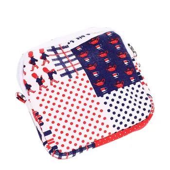 

2018 Women Girl Cute Sanitary Pad Organizer Holder Napkin Towel Convenience Bags