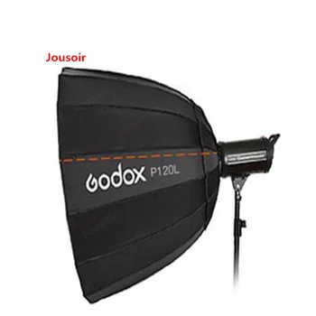 

Godox Softbox P120L parabolic light reflective photography lights flashing the light fittings of the attachment CD15 T03