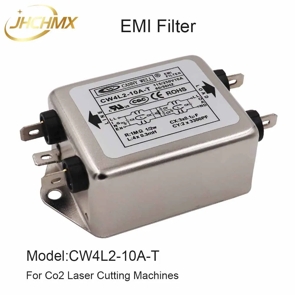 Power EMI Filter 50/60Hz 250V AC