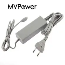 amzdeal Power Supply Cable Adapter Wall Charger For Nintendo Wii U Gamepad EU plug
