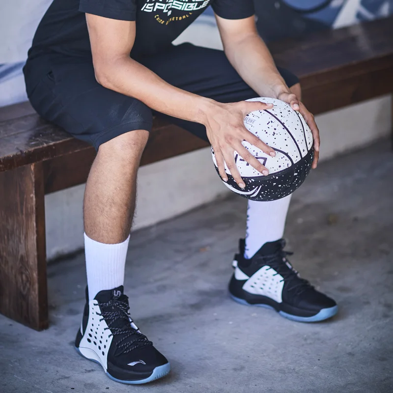 Li-Ning Мужская звуковая VII профессиональная обувь для баскетбола CJ McCollum легкая дышащая подкладка Спортивная обувь Кроссовки ABAP019 XYL248