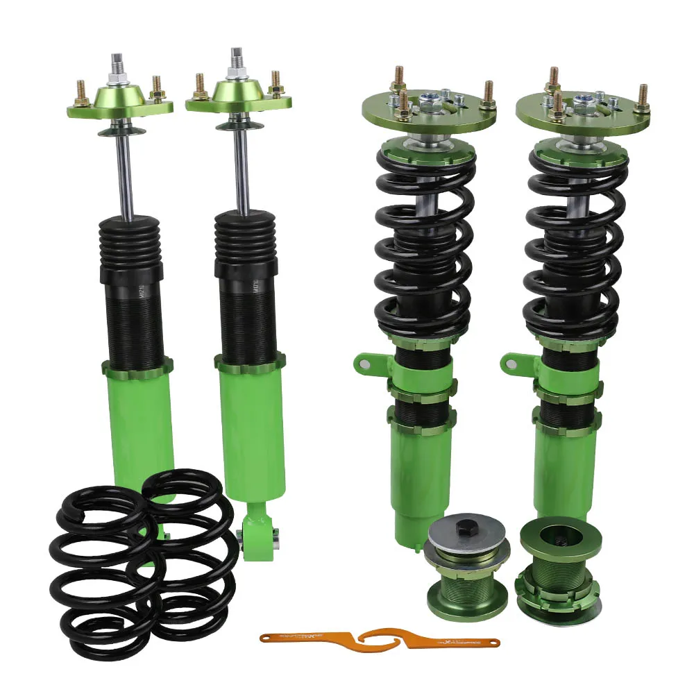 Для BMW E46 3 серии Coilovers подвеска комплект 320i 323i 323Ci 325Ci ударная подвеска, катушка пружины+ 2 ручки управления