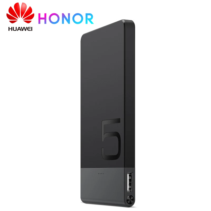Huawei официальный Мощность банка 5000 мА/ч, CP06 двухсторонняя Быстрая зарядка 5 В/2A Мощность Bank зарядное устройство для iPhone X XS XR 8 samsung Xiaomi