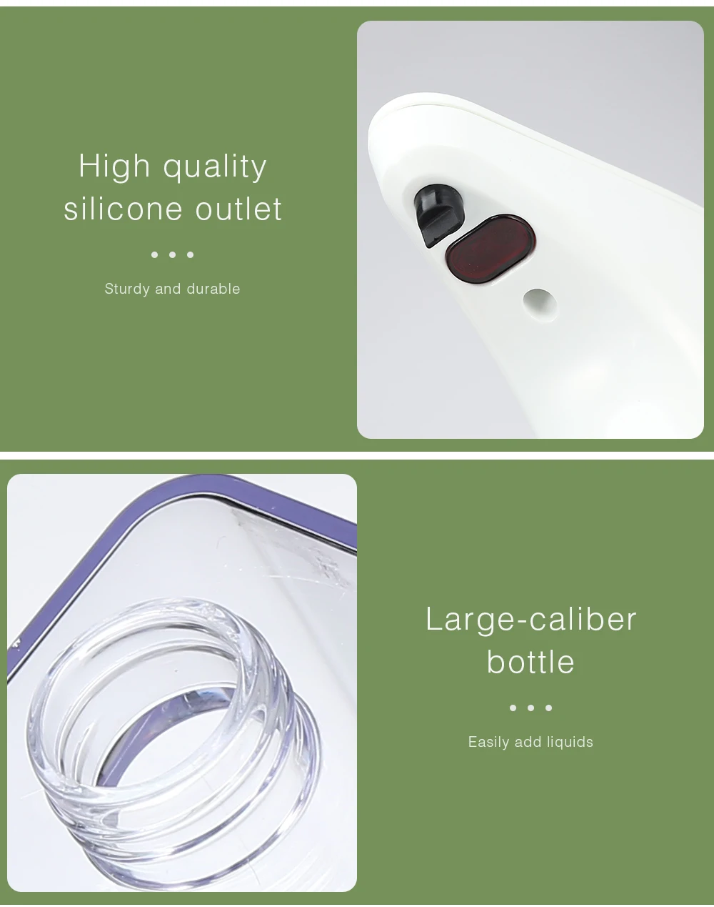 450ml Infrared Sensing Automatic Soap Dispenser with Storage Function