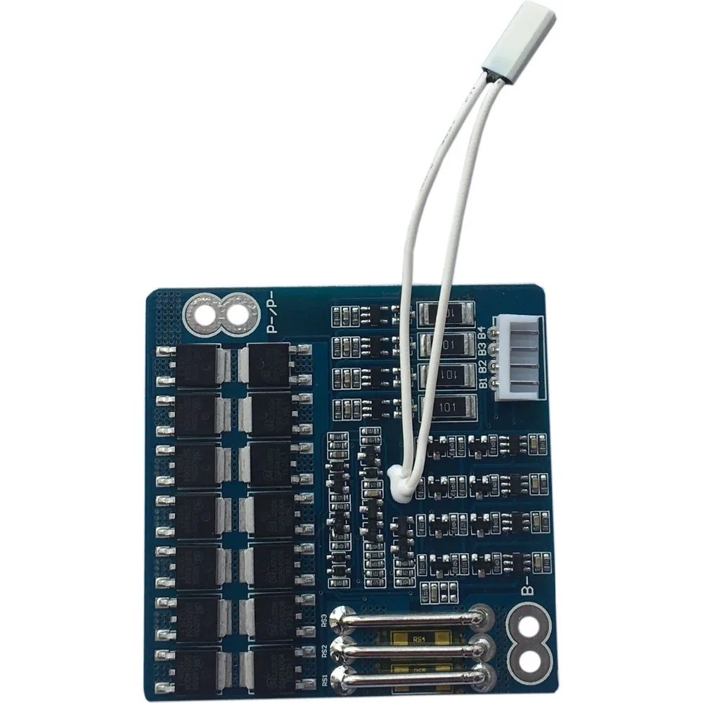 Модуль защитной цепи плата защиты аккумулятора LiFePO4 4S 30A PCM BMS для аккумуляторной