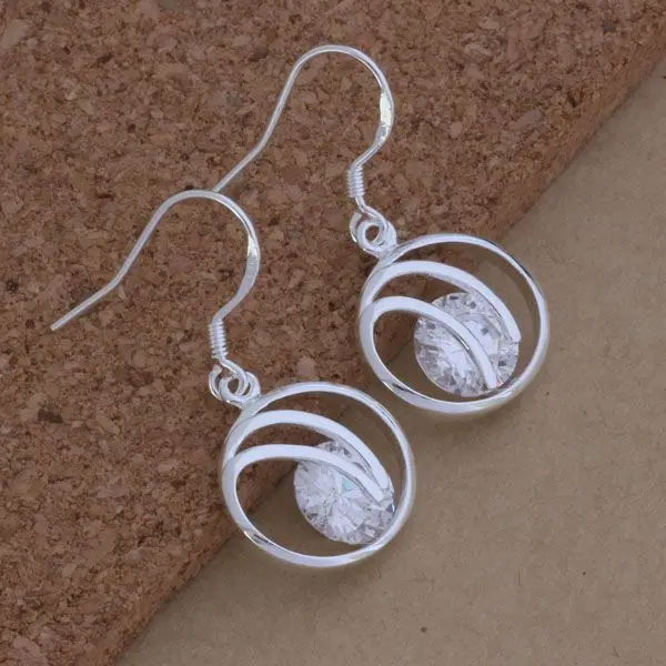 

AE103 Hot 925 sterling silver earrings , 925 silver fashion jewelry , kindly headgear /bygakpna aivajaca