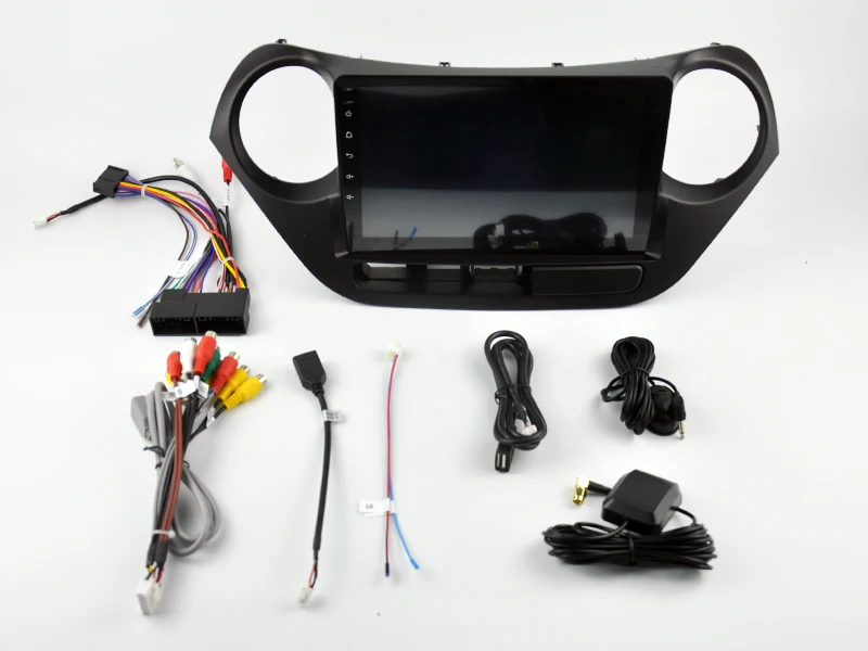 Автомобильный DVD плеер AVGOTOP с GPS Android 10 для HYUNDAI i10(RHD) 2014 2016 мультимедийный