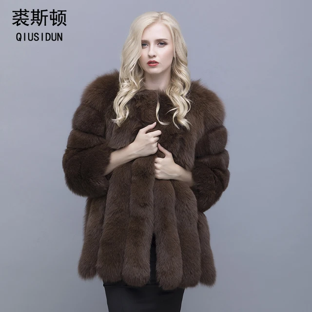 279 Best Women S Faux Fur Coats Images On Chinese Woman In Brown Mink Fur Coat With White Fox Trim