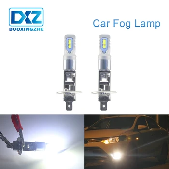 

DXZ 1X light bulb h1 Lamp H1 led auto Fog lights DRL daytime running light Bulb Turning Parking Bulb 6000K 12V White Motorcycle