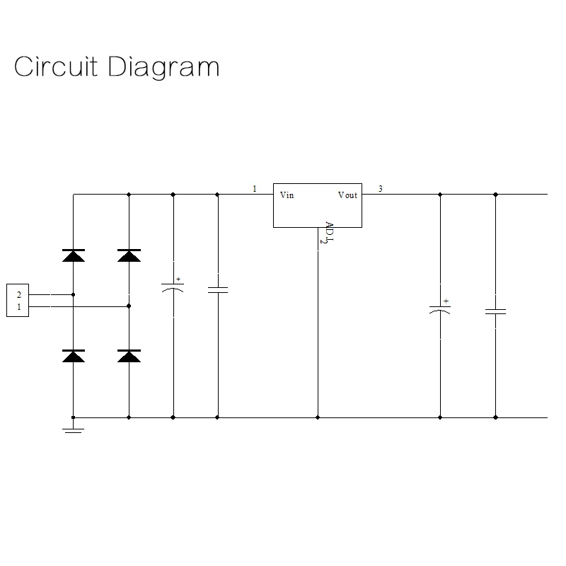 CIRMECH 7805 7809 7812 7815 три терминала регулятор модуль питания DIY KIT