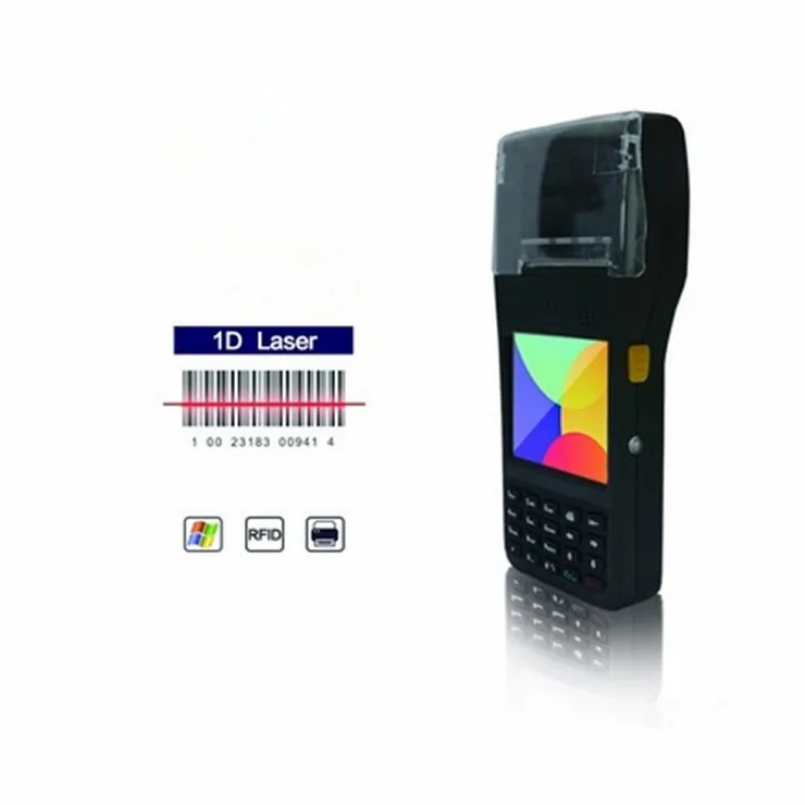 13.56khz rfid reader with printer and 1D reader