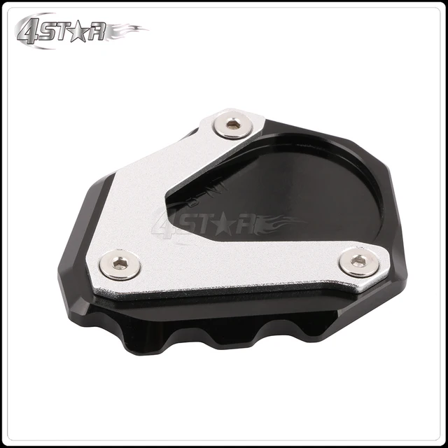 Motorbike Kickstand Foot Side Stand Extension Pad Support Plate For BMW R900RT 09-10 R1200R 06-14 R1200RT 04-13 R1200ST R Nine T