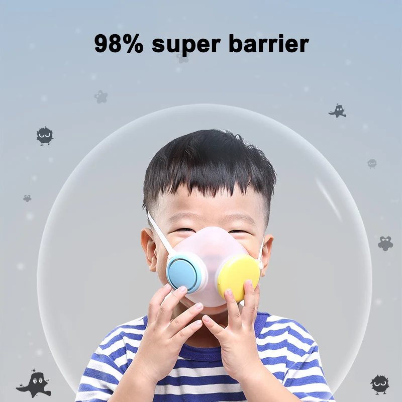 

Children Smart Electric Anti-dust Masks Fresh Air Purifying Mask for Running Cycling SL@88