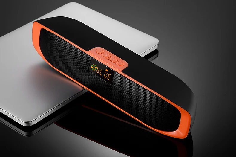 Fashion Bluetooth speaker LED Display screen portable radio FM stereo Amplifier boombox altavoz portatil caixa de som portatil