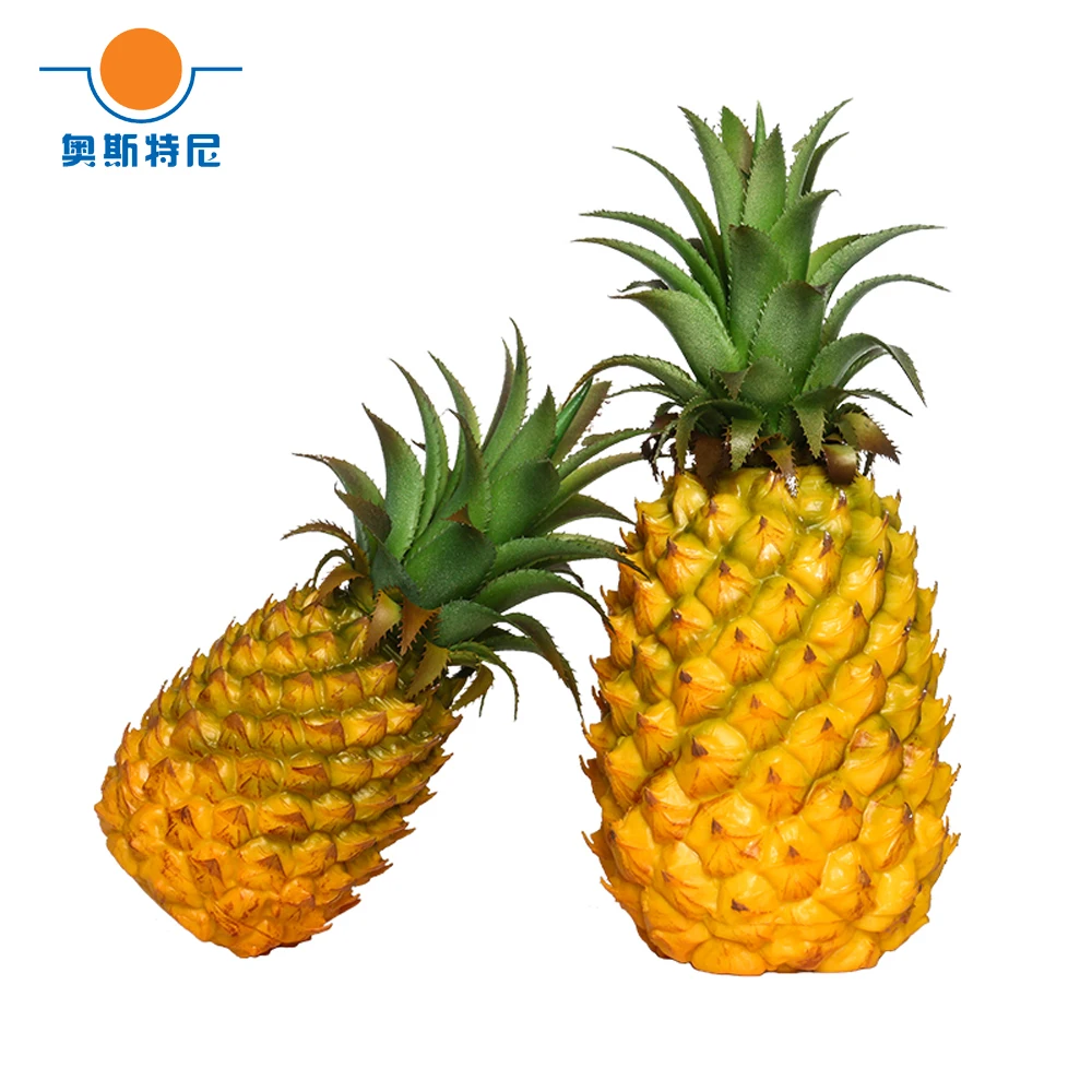High imitation artificial Fake ananas Fruit artifical pineapple&artificial plastic fake simulated pineapple artificial fruits and vegetables