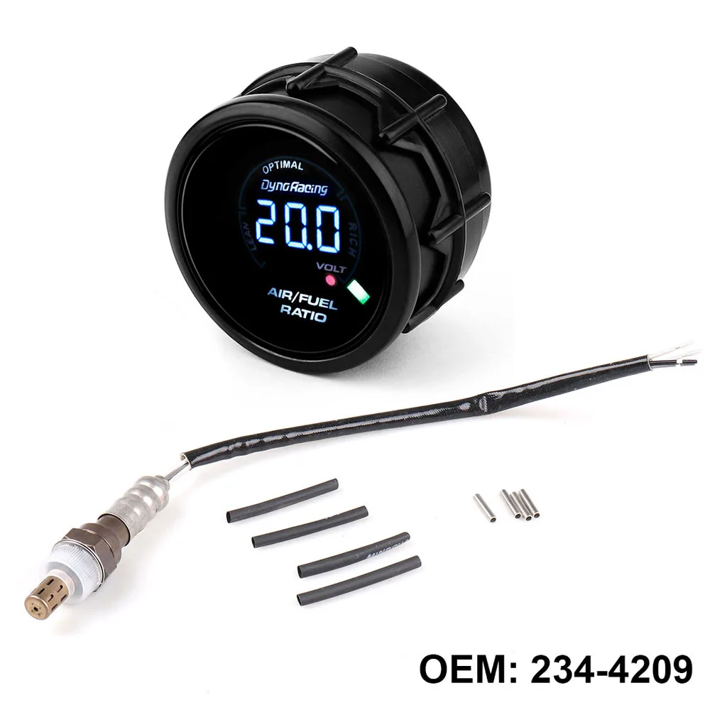 

OEM:234-4209 2Inch 52mm Digital Air Fuel Ratio Gauge Narrowband O2 Oxygen Sensor For Honda ACURA INTEGRA ASUNA