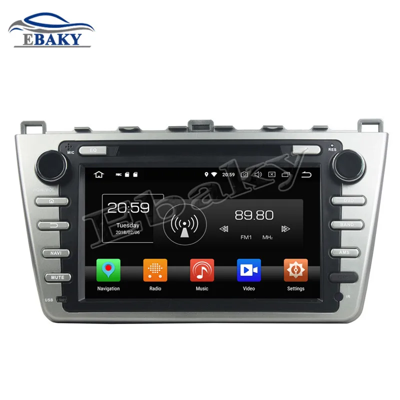 Discount NaviTopia 8inch 4GB RAM 64GB ROM Octa Core Android 9.0 Car DVD Radio For MAZDA 6/6 Ruiyi/6 Ultra 2008 2008 2009 2010 2011 2012 9