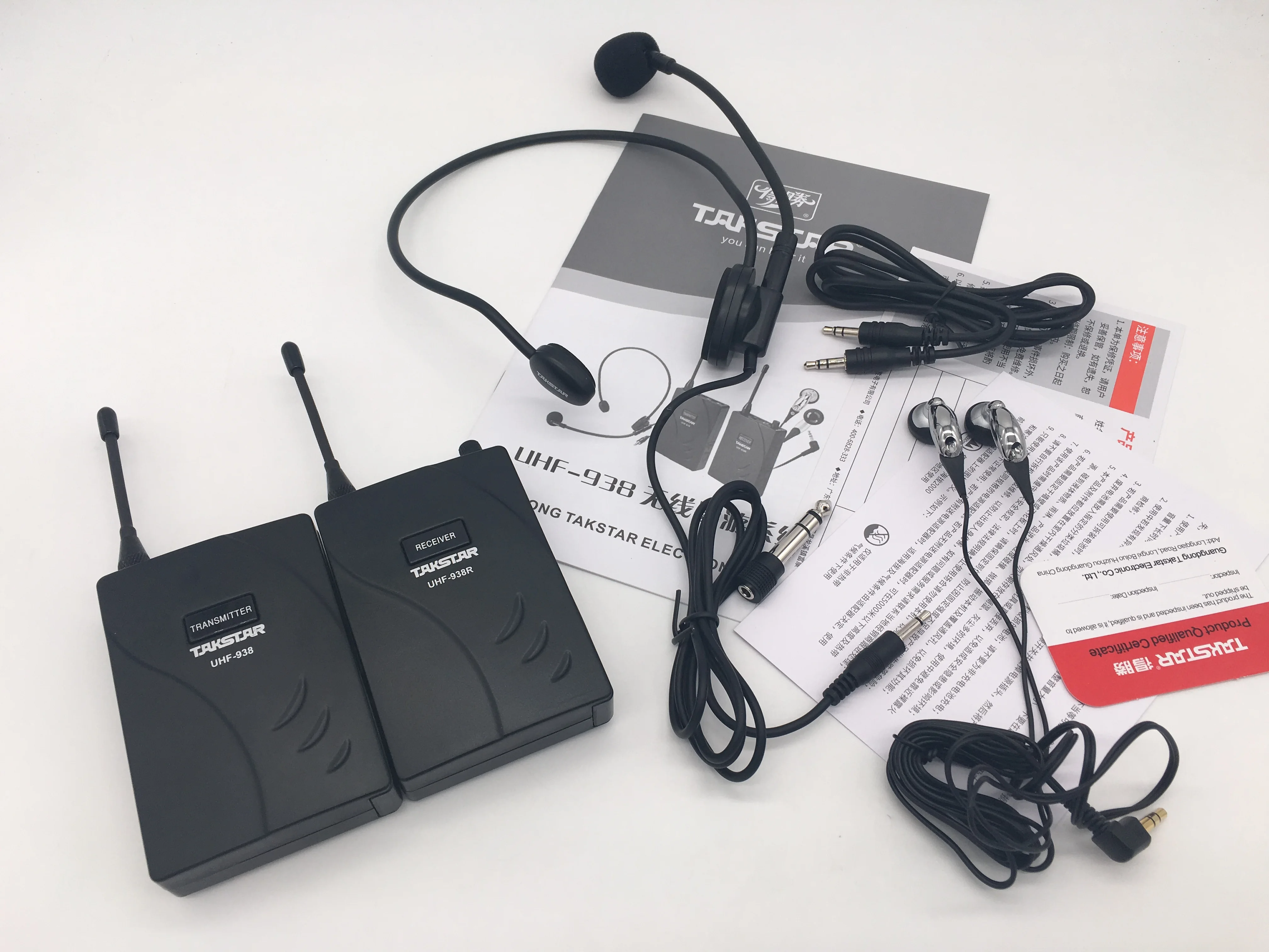Беспроводная акустическая система передачи данных Takstar UHF 938 для синхронного