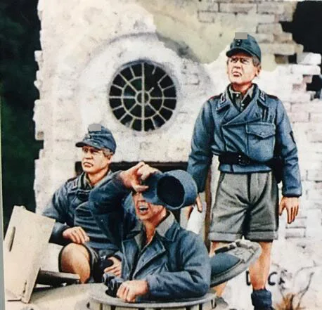 

1/35 Resin Figures WWII Stug III Crew 3pcs/set (tank)