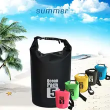ПВХ водонепроницаемая сухая сумка 5L 10L 20L наружная складная сумка для дайвинга Мужская Женская пляжная сумка для плавания рафтинг речной океан рюкзак