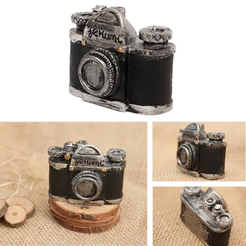 Mini Retro Small Telephone Radio Pianos Cameras Toy Dollhouse Miniatures 1:12 Accessories Antique Imitation Nostalgia Doll House 1