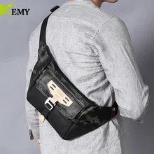 KEMY нагрудные Сумки из искусственной кожи, модная кожаная сумка-мессенджер, сумка на плечо, женская большая емкость, на молнии, для телефона, для денег, сумки на пояс