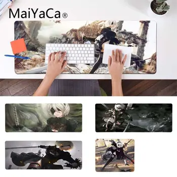 

MaiYaCa Funny NieR Automata YoRHa mouse pad gamer play mats Large Lockedge Mouse pad PC Computer mat