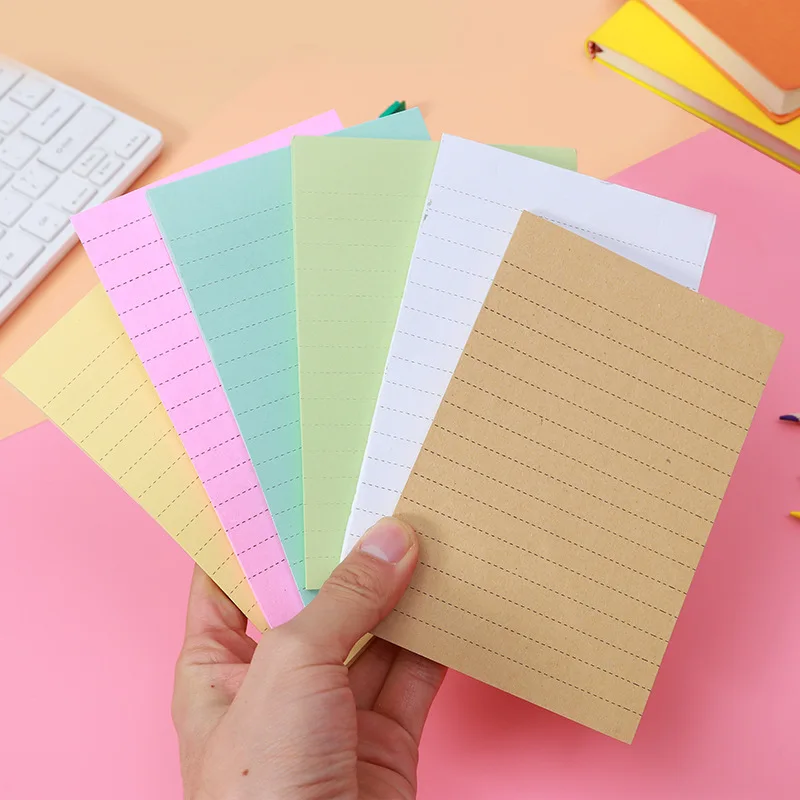 

1pcs Korean Stationery Large Macarons Cute Sticky N Times Sticky Note Stickers Notepad Book