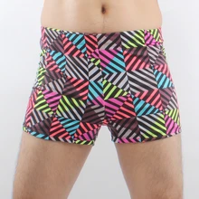 Для Мужчин's Цвет бар и плотная одежда заплыва Мужские Шорты для купания комфортная и дышащая и подходит для плавания