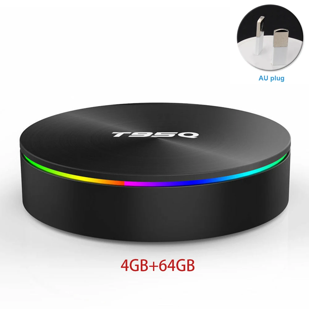 

Home Devices Receiver Indoor Android 8.1 Full HD Plastic Set Top Media Player TV Box Quad Core WIFI Multi-language Digital