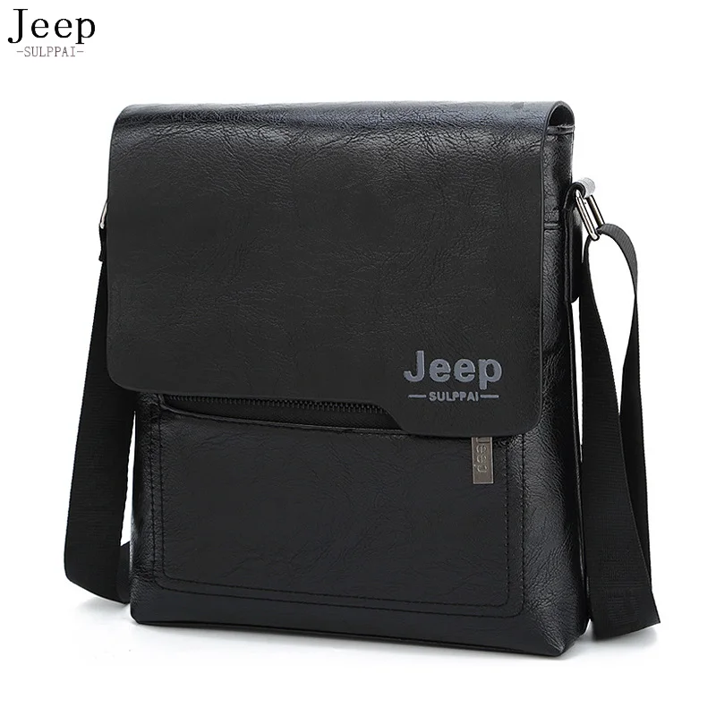 

SULPPAIjeep Selling messenger bag men bag durable leather men's Shoulder bag business casual men's bag Handmade vintage bagPI792