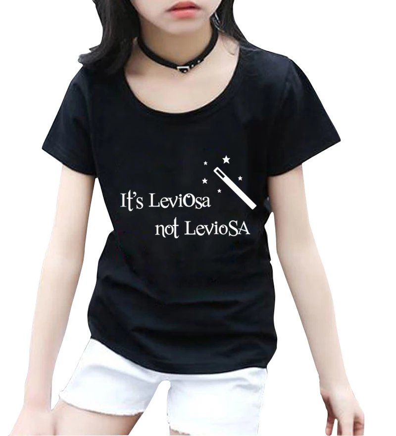 

it's leviosa not leviosa 2018 new fashion brand clothing homme tops short sleeve kids hipster harajuku casual girls shirts