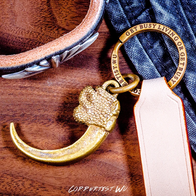 Coppertist. Wu латунные когти сокола ястреба бронзовый брелок Орел металл животное
