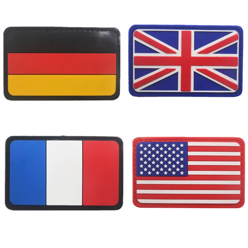 

Military Patch National Flag Patch Tactical Patch Flag Decoration Parches Naszywki Naszywki Aplikacje Na Ubrania 40JUN04