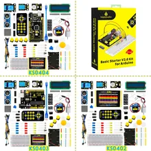 2019 NEW! Keyestudio Basic Starter V2 Kit for Arduino UNOR3/Mega DIY Projects W/Gift Box