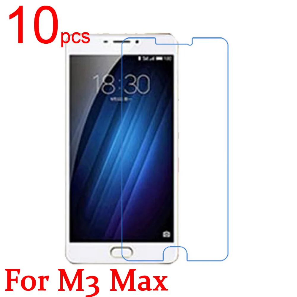 

10pcs Ultra Clear glossy/Matte/Nano anti-Explosion LCD Screen Protector Film Cover For Meizu M3 MAX M5S M5 Mini Film + cloth
