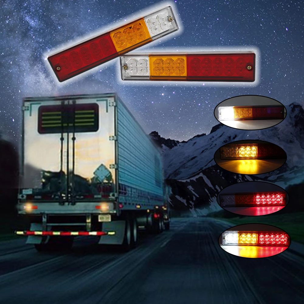 2x светодиодный задний светильник индикаторная лампа Ute Truck Trailer Caravan 12V |