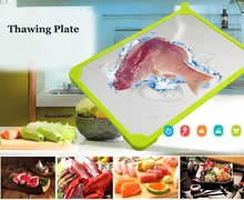 Automatic Thawing Plate Cutting Board Fast Frozen Food Meat Fish Food Miracle Defrosting Tray Kitchen Gadgets Cooking Tools