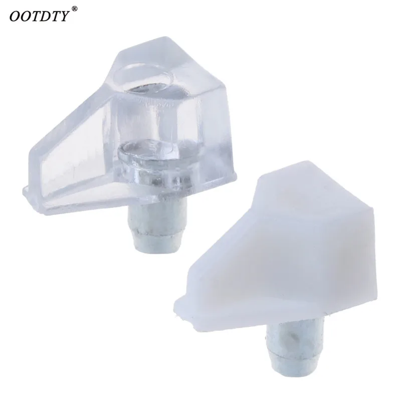 cheap 50PC OOTDTY 2018 New Small Shelf Support Peg Bookcase Cabinet Bracket Holder Furniture Accessory