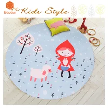 Красивый круглый коврик для гостиной, спальни, кровать, компьютерный коврик на стул и на пол, фруктовый детский игровой коврик, диван, нескользящий коврик для йоги DT79