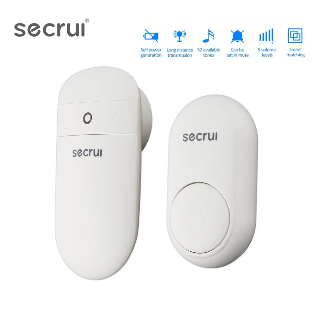 

M518 Multi-functional Doorbell Button Wireless SOS Emergency Button 433MHz Alarm Accessories For Home Alarm System