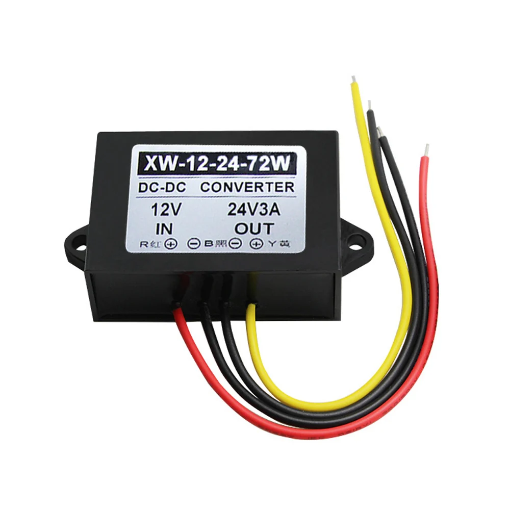 XINWEI DC12V к DC24V 3A 72 Вт Преобразователь мощности Повышающий Модуль конвертер