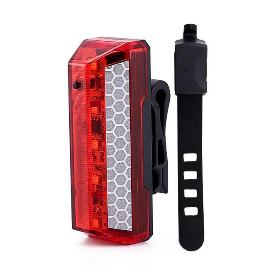 

Bike Bicycle light LED Taillight USB Rear Tail Safety Warning Cycling light Portable Flash Light Super Bright