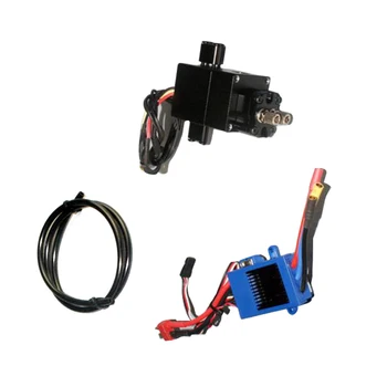 

RC Car Hydraulic Pump Set Brushless ESC for 1/14 TAMIYA Dump Truck DIY Model Car Aluminium Alloy Material Hydraulic Pump Set