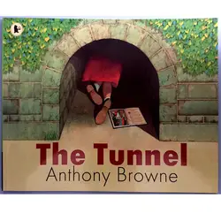 Туннель By Anthony Browne образования английский иллюстрированная книга обучение карты История Книги для детские подарки