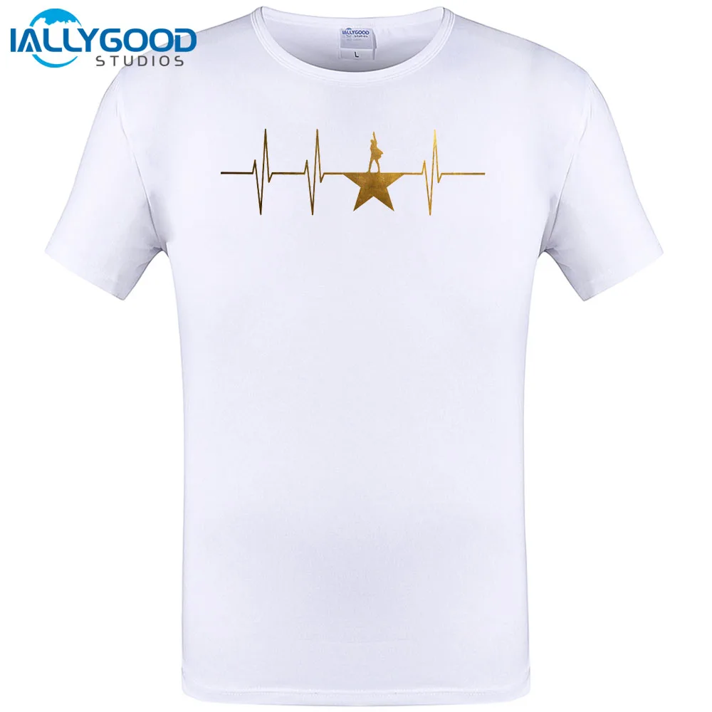 Hamilton Heartbeat the Broadway An American Musical GOLD
