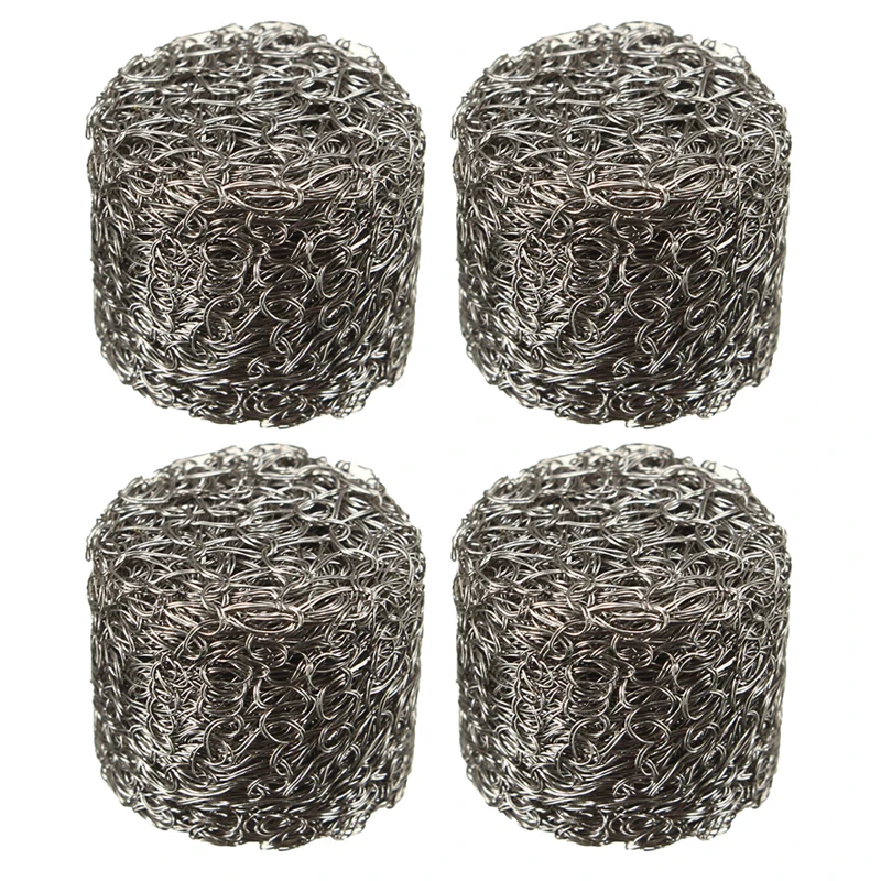 

1/2/4Pcs Stainless Steel Pressure Car Washer Mesh Filter Replacement Foam Lance Sprayer Mesh Filter for Car Wash Tools Mayitr