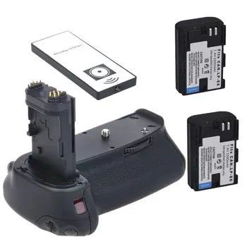 

Battery Grip Pack Vertical Shutter For Canon EOS 6D DSLR camera as BG-E13 BGE13 + IR remote control + 2x LP-E6 battery