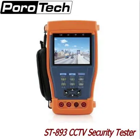 

ST893/894/895/896 CCTV Tester Monitor PTZ Audio UTP Test 12V 1A power output/ Optical power meter/Digital Multimeter
